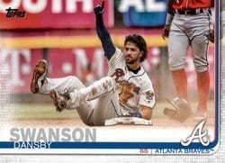 2019 Topps Base Set Dansby Swanson #191 card