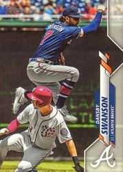 2020 Topps Base Set Dansby Swanson #47 card