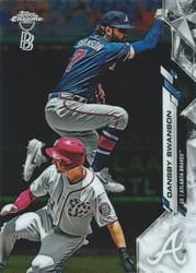 2020 Topps Chrome Ben Baller Edition Base Set Dansby Swanson #65 card