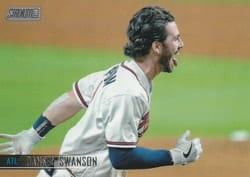 2021 Stadium Club Base Dansby Swanson #207 card