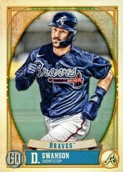 2021 Topps Gypsy Queen Base Set Dansby Swanson #153 card