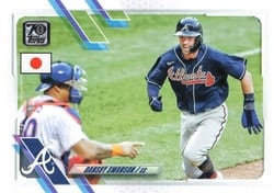 2021 Topps Japan Edition Base Set Dansby Swanson #20 card