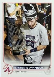 2022 Topps Base Set Dansby Swanson #507 card