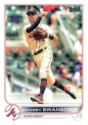 2022 Topps Base Set Dansby Swanson #507 card