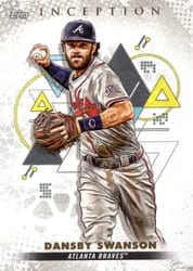 2022 Topps Inception Base Set Dansby Swanson #68 card