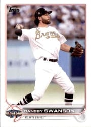 2022 Topps Update 2022 MLB All-Stars Dansby Swanson #ASG-31 card