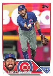2023 Topps Base Set Dansby Swanson #379 card