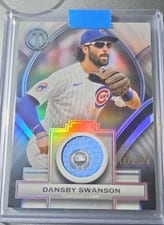 2023 Topps Tribute Stamp of Approval Dansby Swanson #SOA-DS card