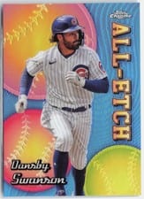 2024 Topps Chrome Chrome All Etch Dansby Swanson #CAE-18 card