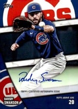 2024 Topps Significant Statistics Dansby Swanson #SS-16 card