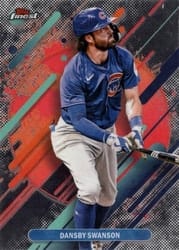 2025 Finest Base Set Dansby Swanson #260 card