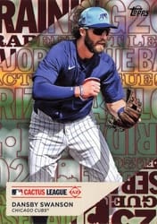 2025 Topps Training Grounds Dansby Swanson #TG-24 card