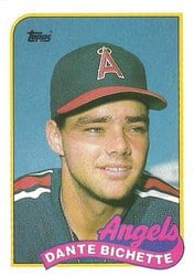 1989 Topps Base Set Dante Bichette #761 card