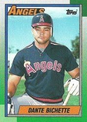 1990 Topps Base Set Dante Bichette #43 card