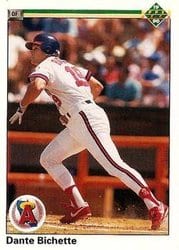 1990 Upper Deck Base Set Dante Bichette #688 card
