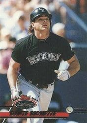 1993 Stadium Club Base Set Dante Bichette #616 card