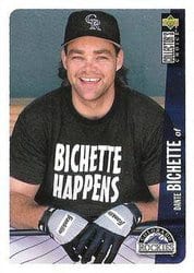 1996 Collector's Choice Base Set Dante Bichette #135 card