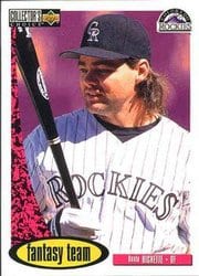 1996 Collector's Choice Base Set Dante Bichette #278 card