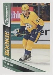 2019-20 Parkhurst Base Set Dante Fabbro #291 card