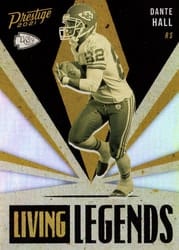 2021 Panini Prestige Living Legends Dante Hall #LL-16 card