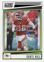 2022 Score Base Set Dante Hall #121 card