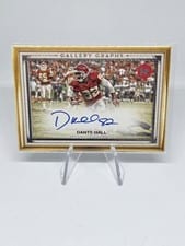 2023 Topps Motif Gallery Graphs Autographs Set Dante Hall #GG-DHA card