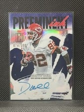2025 Topps Signature Class Preeminent Ink Dante Hall #PI-DH card