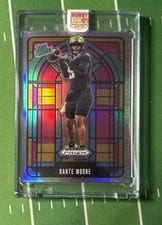 2025 Panini Prizm Draft Picks Stained Glass Dante Moore #6 card