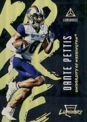 2018 Panini Luminance Luminary Dante Pettis #7 card