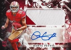 2018 Panini Origins Base Set Dante Pettis #140 card