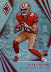 2018 Panini Phoenix Base Set Dante Pettis #118 card
