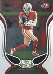 2019 Panini Certified Base Set Dante Pettis #96 card