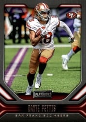 2019 Panini Playbook Base Set Dante Pettis #90 card