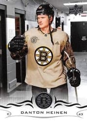 2018-19 Upper Deck Base Set Danton Heinen #18 card