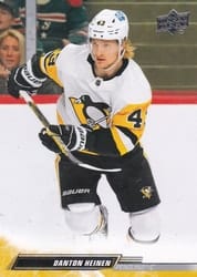2022-23 Upper Deck Base Set Danton Heinen #391 card