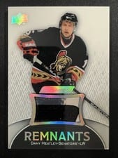 2023-24 Upper Deck Engrained Remnants Dany Heatley #R-DH card
