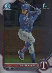 2022 Bowman Chrome Prospects Danyer Cueva #BCP-173 card