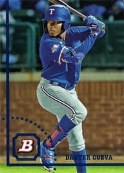 2022 Bowman Heritage Prospects Danyer Cueva #BHP-33 card