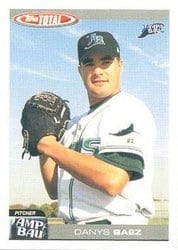 2004 Topps Total Base Set Danys Baez #720 card