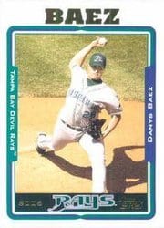 2005 Topps Base Set Danys Baez #18 card