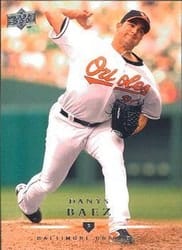 2008 Upper Deck Base Set Danys Baez #174 card