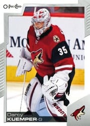 2020-21 O-Pee-Chee Base Set Darcy Kuemper #160 card