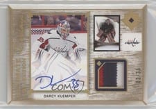2022-23 Upper Deck Ultimate Collection Ultimate Displays Autograph Jersey Darcy Kuemper #UDA-DK card