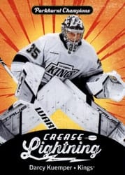2024-25 Parkhurst Champions Crease Lightning Darcy Kuemper #CL-5 card