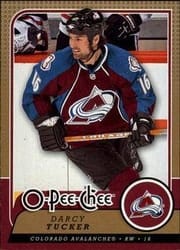 2008-09 O-Pee-Chee Base Set Darcy Tucker #618 card