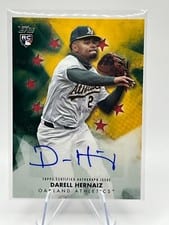 2024 Topps Update Baseball Stars Autographs Darell Hernaiz #BSAU-DH card