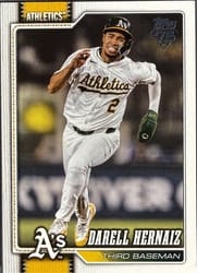 2026 Topps Base Set Darell Hernaiz #678 card