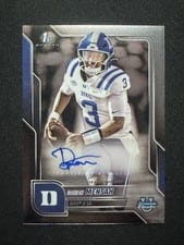 2025 Bowman University Chrome Chrome Prospect Autographs Darian Mensah #BCA-DM card
