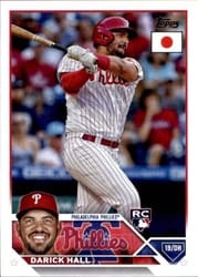 2023 Topps Japan Edition Base Set Darick Hall #94 card