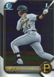 2022 Bowman Chrome Prospects Dariel Lopez #BCP-56 card